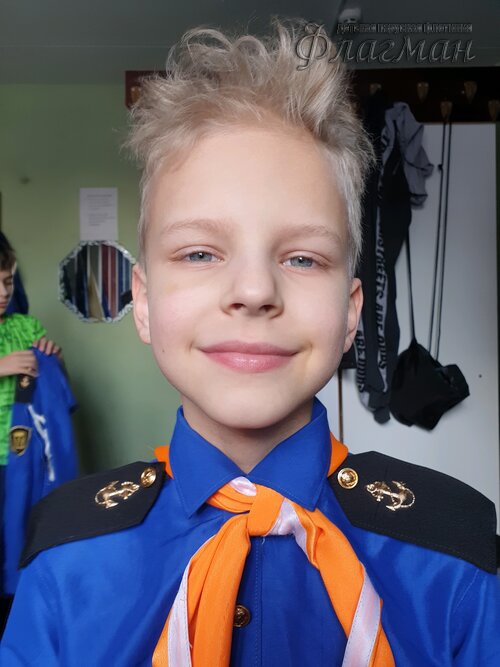 Занятиях в детском клубе «Флагман»